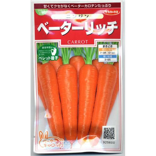 にんじん 種 【 ベーターリッチ 】 種子 小袋（約350粒） | 農業屋.com