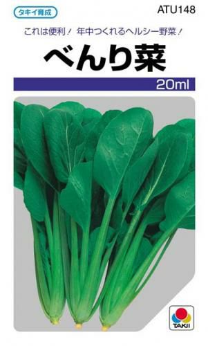 漬け菜 種 【 べんり菜 】 種子 小袋（約20ml） | 農業屋.com