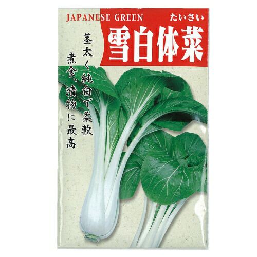 漬け菜 種 【雪白体菜】 10ml | 農業屋.com