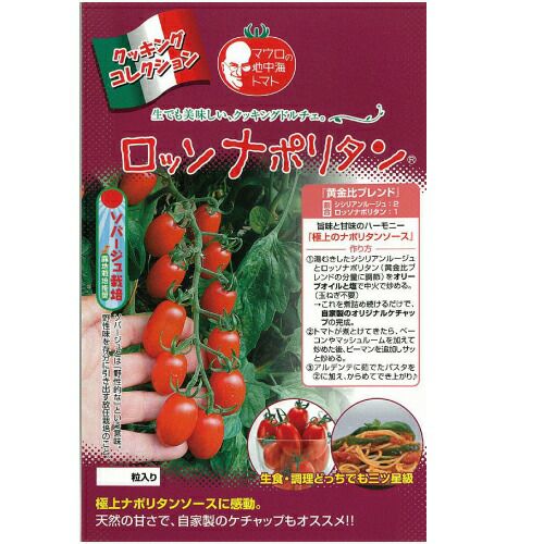 non ロッソナポリタン5キロ ミニトマト 種 【ロッソナポリタン】 100粒 （ 種 野菜 野菜種子 野菜