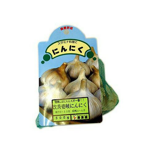 にんにく 壱岐ニンニク 種球 約500g 【中国産】 [ 葫 球根 種 ] | 農業