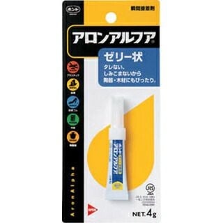 コニシ ボンドアロンアルファ ゼリー状 4g（ブリスターパック