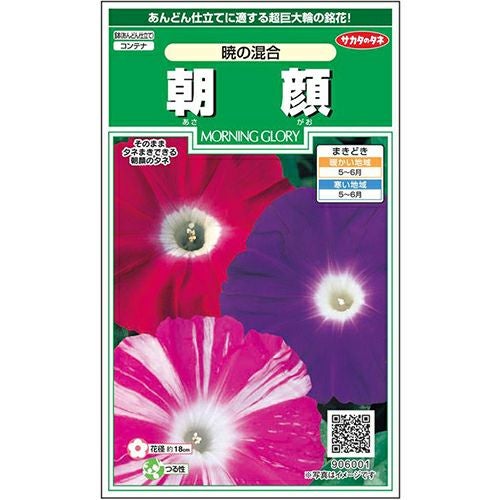 朝顔 種 【 暁の混合 】 実咲小袋 （ 朝顔の種 ） | 農業屋.com