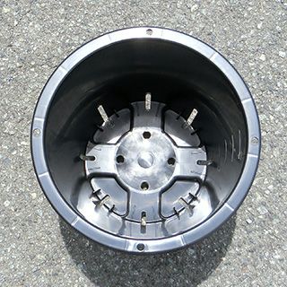 ＮＰポットスリット型　12Ｌ ブラック