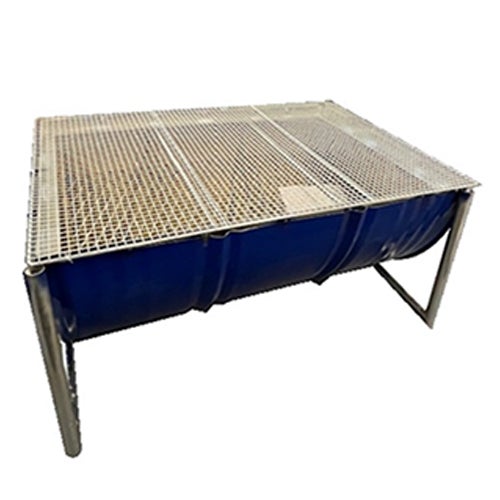 ドラム缶BBQコンロ 焼き網セット W890×D620×H500～800 | 農業屋.com